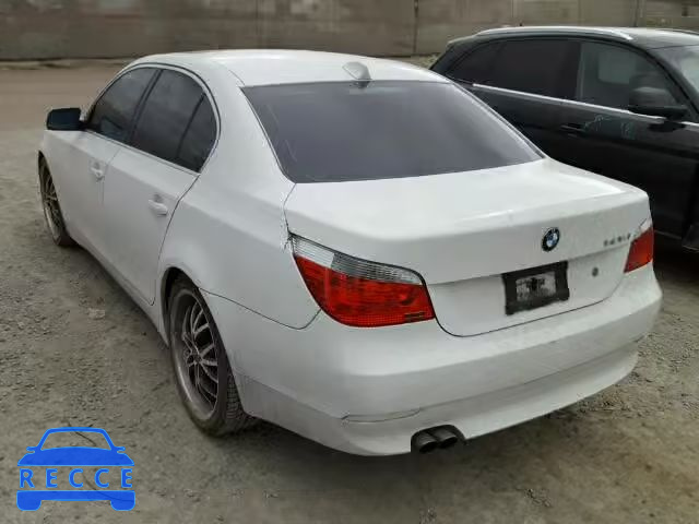 2007 BMW 525I WBANE535X7CW61763 image 2