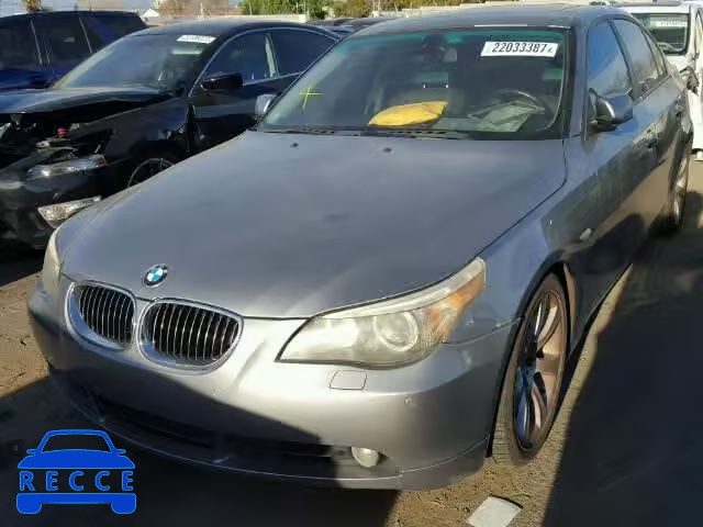 2006 BMW 550I WBANB53506CP01761 зображення 1