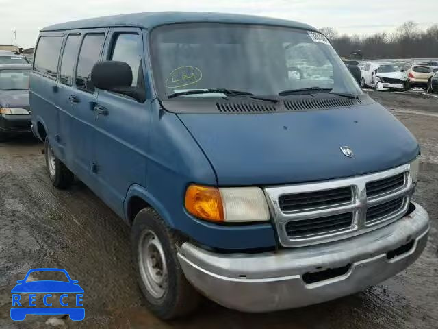 2002 DODGE RAM WAGON 2B5WB25Y02K123631 зображення 0