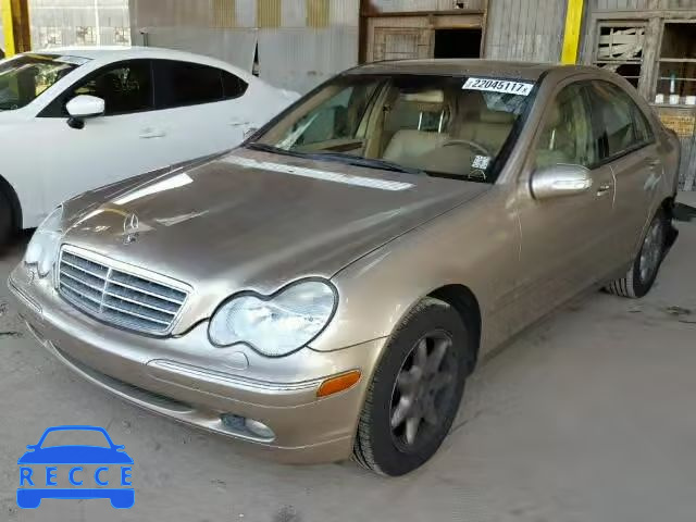 2001 MERCEDES-BENZ C240 WDBRF61J21F017928 зображення 1