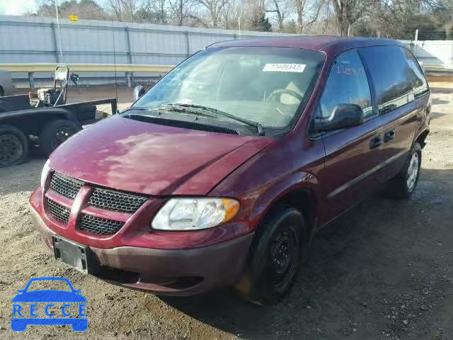 2001 DODGE CARAVAN SE 1B4GP25371B147833 image 1