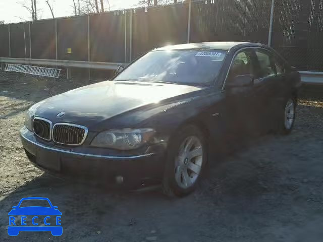 2006 BMW 750I WBAHL83516DT04677 image 1