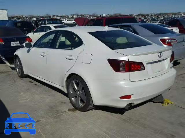 2011 LEXUS IS 250 JTHBF5C29B5149545 image 2