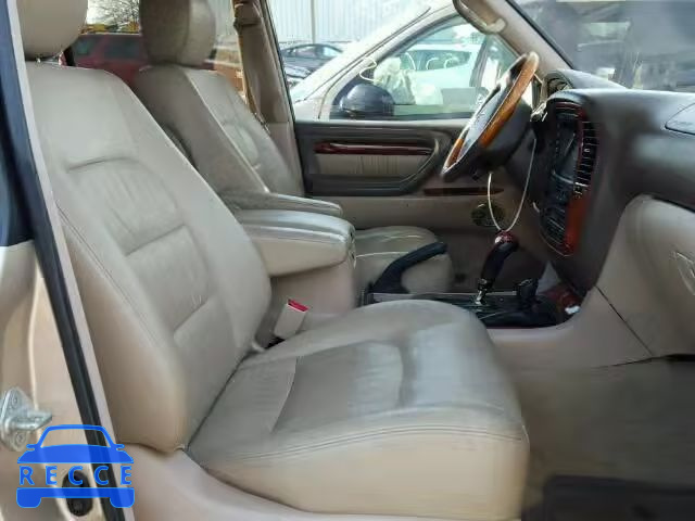 2002 LEXUS LX 470 JTJHT00WX23512569 image 4