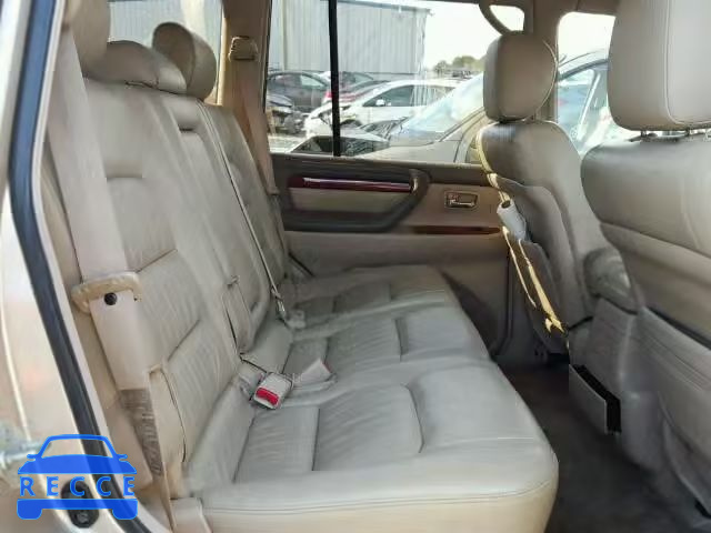 2002 LEXUS LX 470 JTJHT00WX23512569 image 5