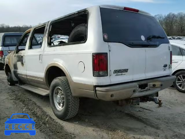 2003 FORD EXCURSION 1FMNU45S23ED54052 зображення 2