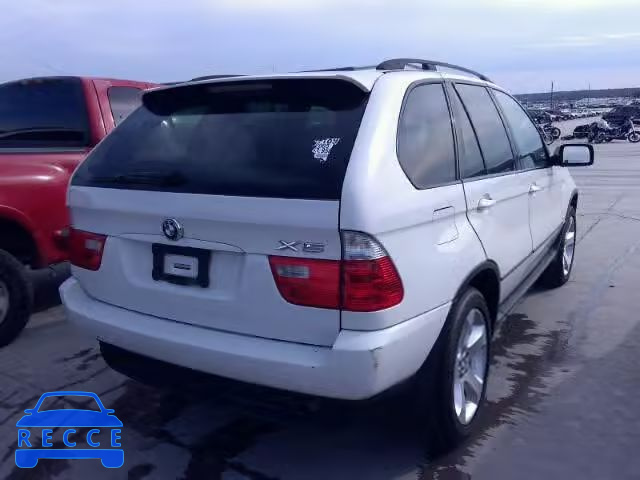 2005 BMW X5 4.4I 5UXFB53545LV15709 зображення 3