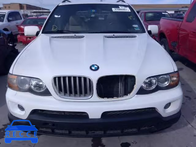 2005 BMW X5 4.4I 5UXFB53545LV15709 зображення 8