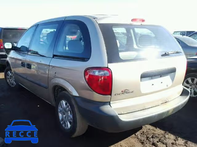 2007 DODGE CARAVAN SE 1D4GP25B57B117803 Bild 2