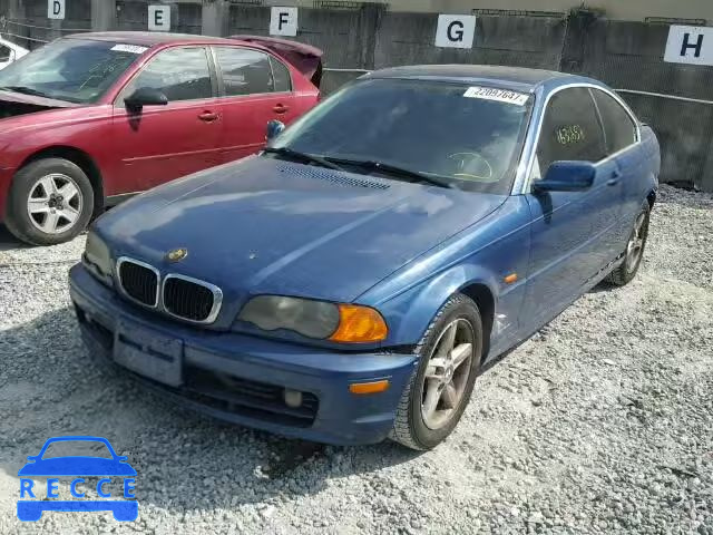 2001 BMW 325CI WBABN33441JW59167 Bild 1
