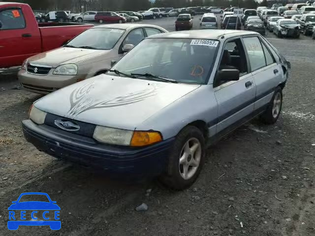 1993 FORD ESCORT LX 1FAPP14J9PW196343 image 1