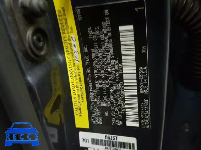 2010 TOYOTA TUNDRA DOU 5TFRM5F13AX011284 image 9