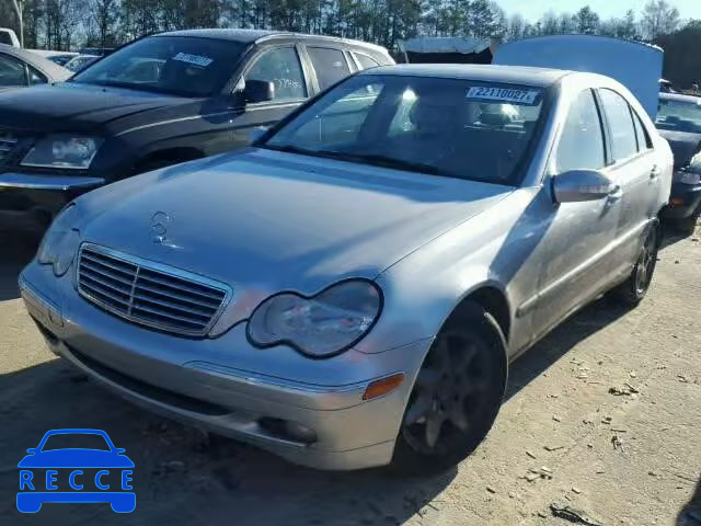 2004 MERCEDES-BENZ C240 WDBRF61J64E019028 image 1