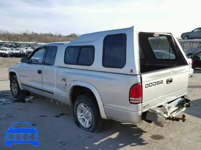 2002 DODGE DAKOTA SLT 1B7GL42X42S549182 image 2