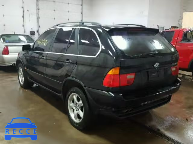 2001 BMW X5 4.4I WBAFB33591LH14254 image 2
