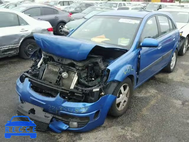 2006 KIA RIO5 KNADE163566101256 image 1