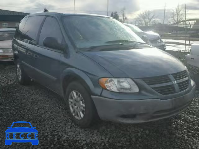 2007 DODGE CARAVAN SE 1D4GP25R67B202727 image 0