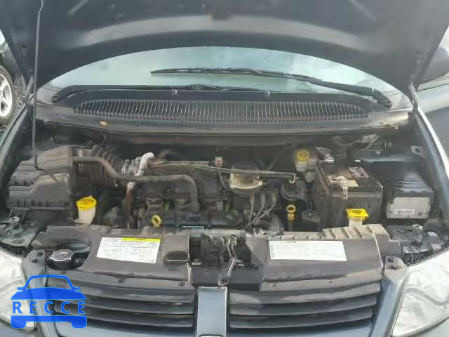 2007 DODGE CARAVAN SE 1D4GP25R67B202727 зображення 6