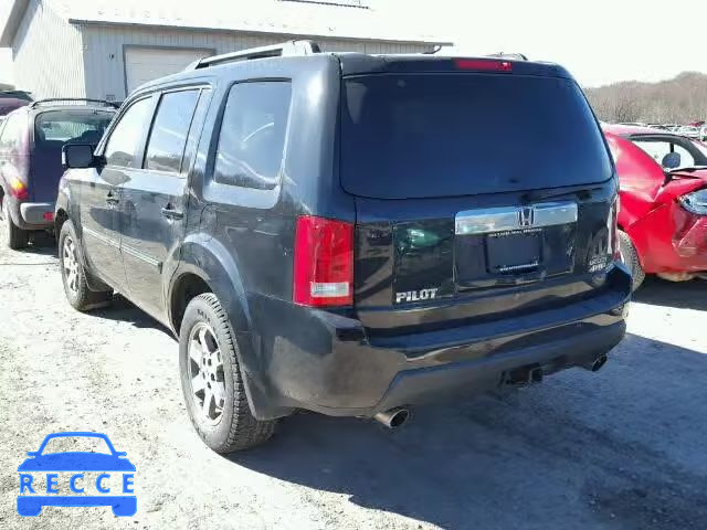 2011 HONDA PILOT TOUR 5FNYF4H91BB041544 image 2