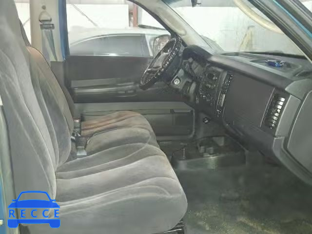 2002 DODGE DAKOTA SPO 1B7GG32N72S695332 Bild 4