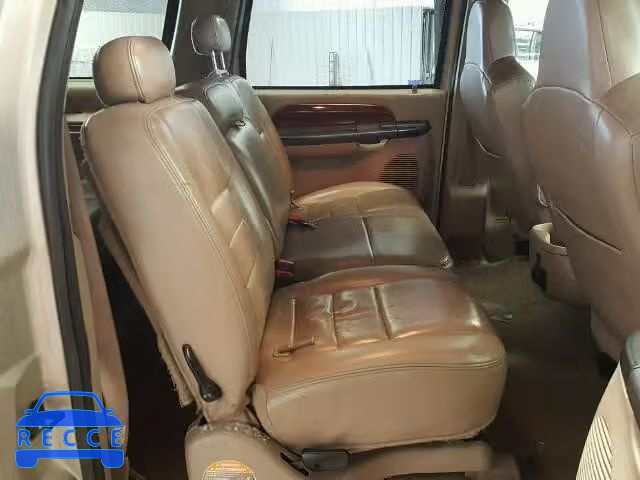 2005 FORD EXCURSION 1FMNU43S35EB45800 зображення 5