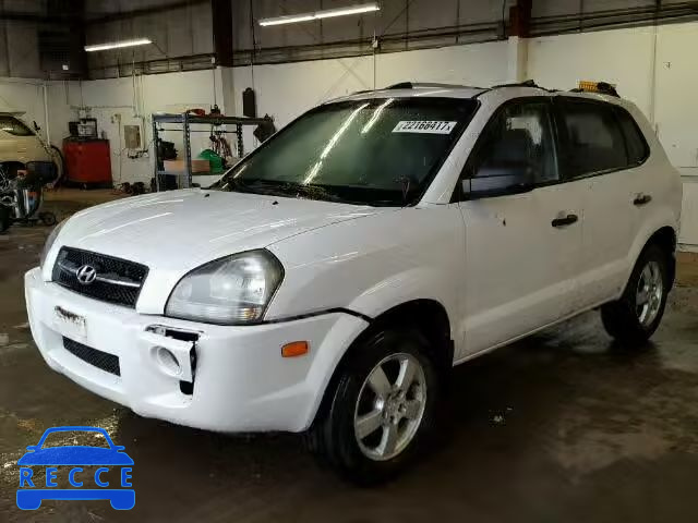 2005 HYUNDAI TUCSON GL KM8JM12B95U214168 image 1