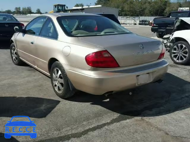 2001 ACURA 3.2 CL 19UYA42481A038094 image 2
