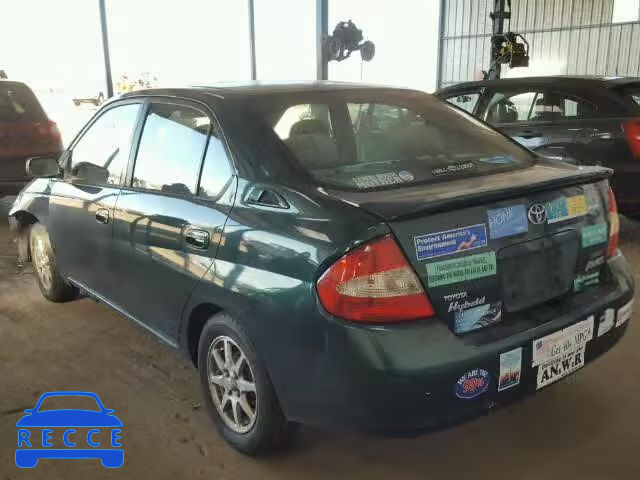 2001 TOYOTA PRIUS JT2BK12U210023783 image 2