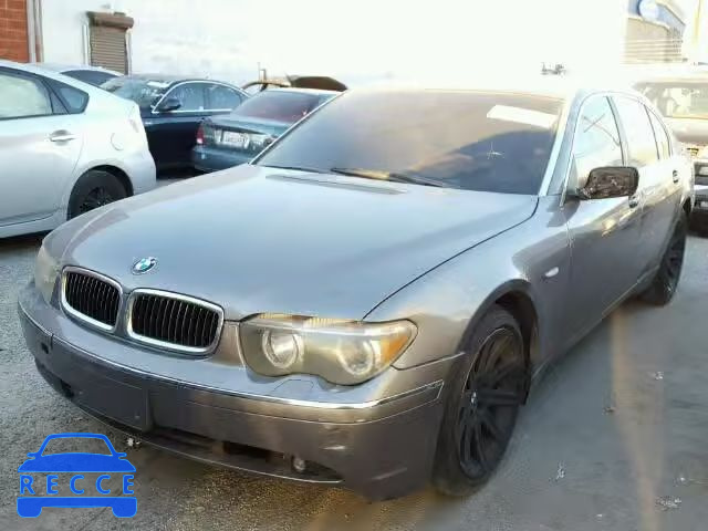2003 BMW 745LI WBAGN63403DR14602 image 1