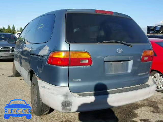 2000 TOYOTA SIENNA CE 4T3ZF19C4YU211265 image 2