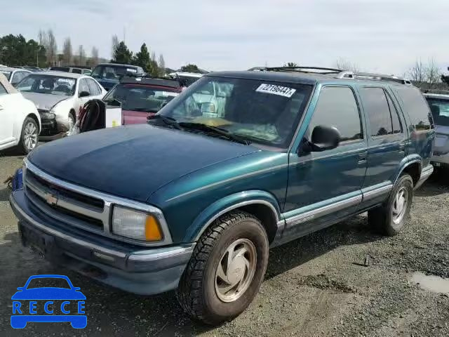 1996 CHEVROLET BLAZER 1GNDT13W9T2219246 image 1