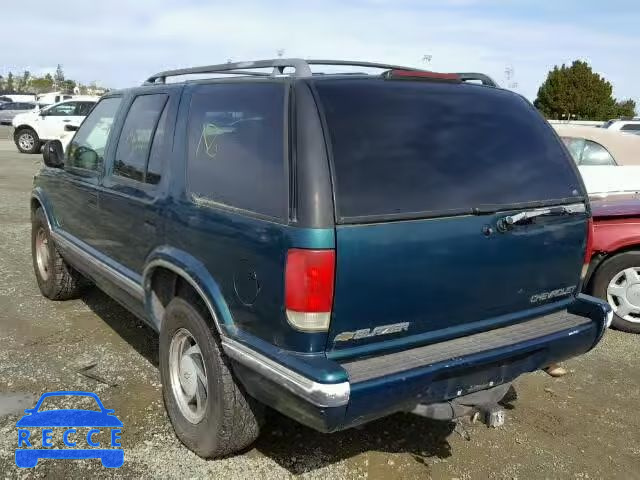 1996 CHEVROLET BLAZER 1GNDT13W9T2219246 зображення 2