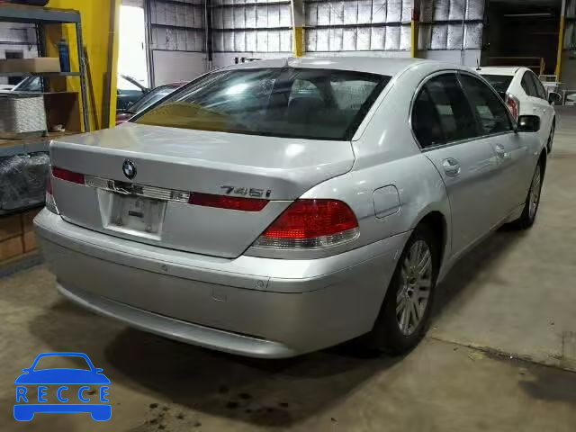 2002 BMW 745I WBAGL63422DP57322 Bild 3