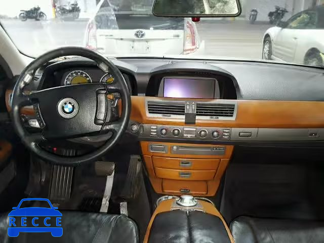 2002 BMW 745I WBAGL63422DP57322 Bild 8