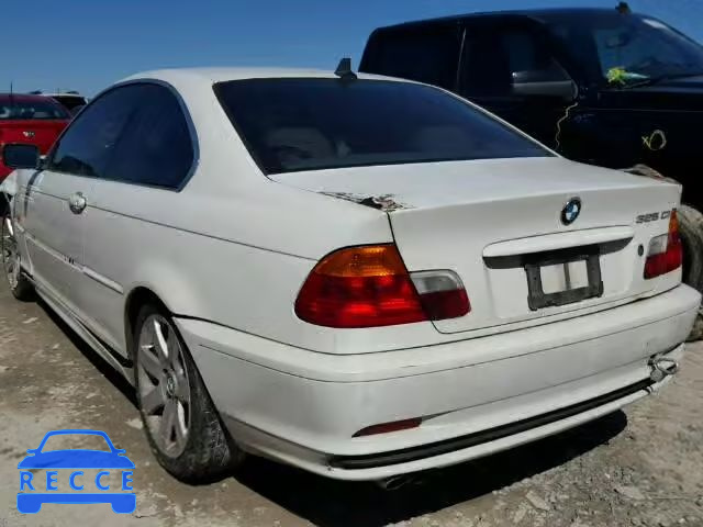 2001 BMW 325CI WBABN33451JW54639 Bild 2