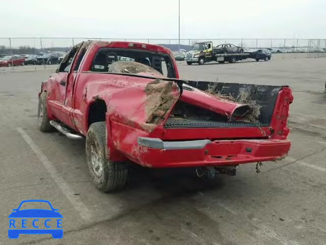 2005 DODGE DAKOTA SLT 1D7HW42N55S212217 image 2