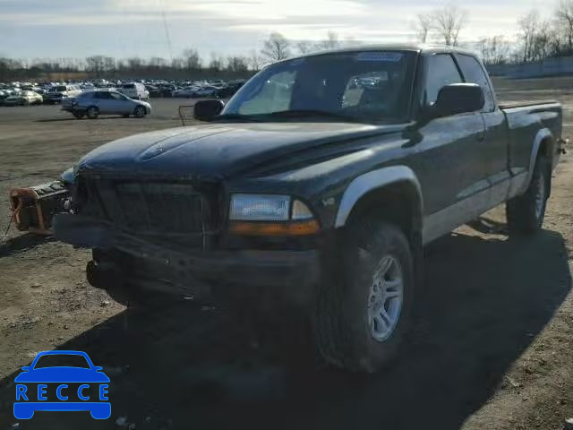 2002 DODGE DAKOTA SLT 1B7GG42N22S580045 image 1