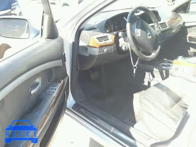 2004 BMW 745I WBAGL63544DP74165 image 8