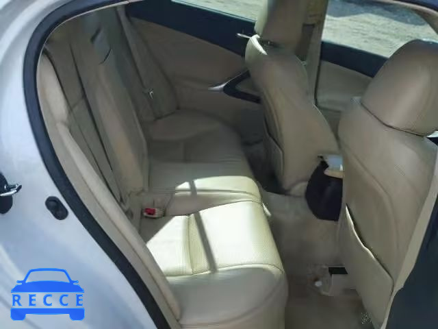 2007 LEXUS IS250 AWD JTHCK262772011599 Bild 5
