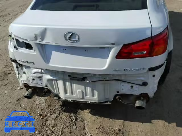 2007 LEXUS IS250 AWD JTHCK262772011599 Bild 8