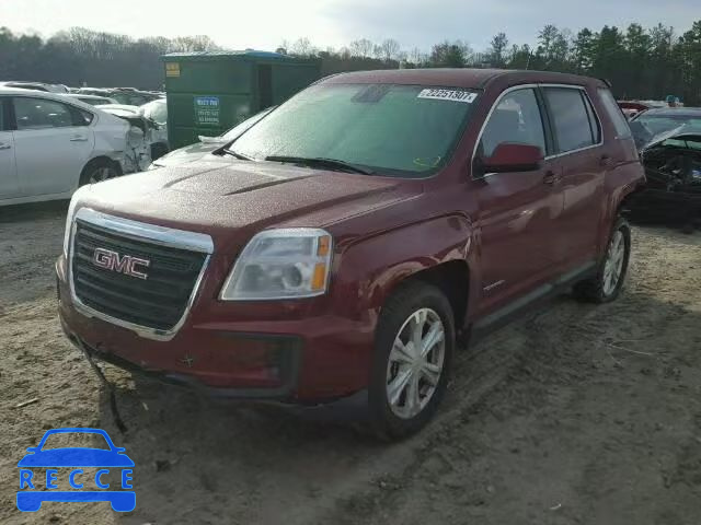 2017 GMC TERRAIN SL 2GKALMEK0H6211610 зображення 1