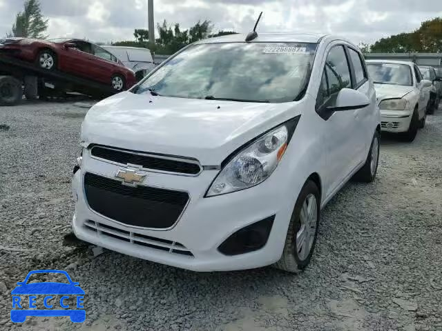 2015 CHEVROLET SPARK 1LT KL8CD6S99FC730831 зображення 1