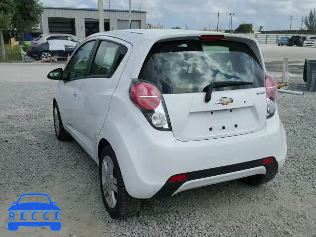 2015 CHEVROLET SPARK 1LT KL8CD6S99FC730831 зображення 2