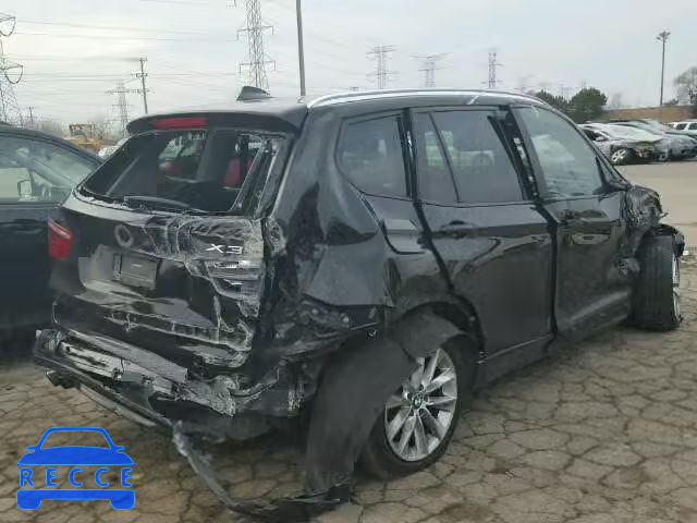 2014 BMW X3 XDRIVE2 5UXWX9C54E0D40293 зображення 3