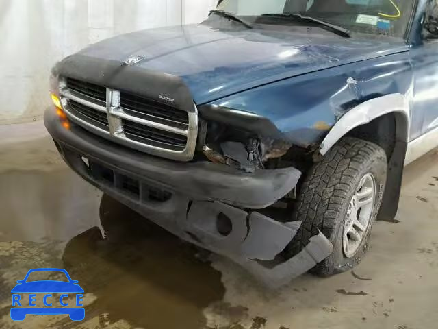 2004 DODGE DAKOTA SLT 1D7HG42N54S713779 зображення 8