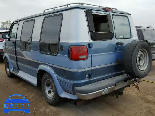 1995 DODGE RAM VAN B2 2B6HB21X0SK514490 image 2