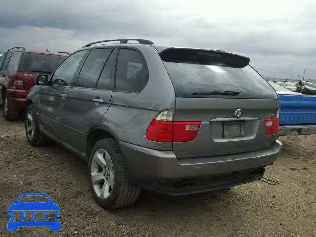 2005 BMW X5 4.4I 5UXFB53585LV13221 зображення 2