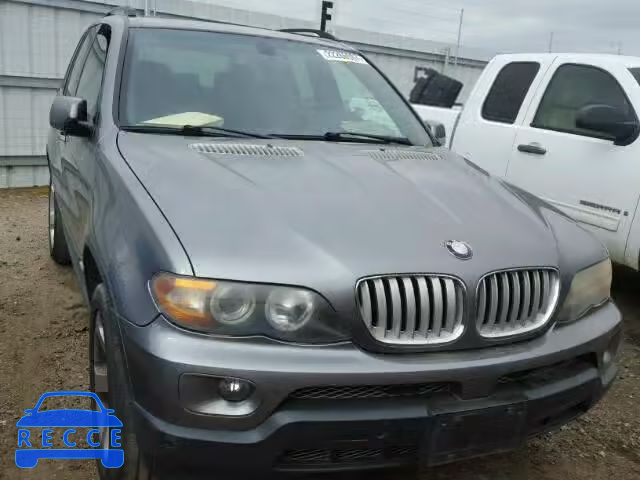 2005 BMW X5 4.4I 5UXFB53585LV13221 зображення 8