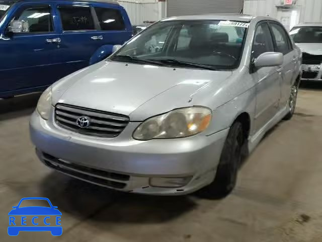 2003 TOYOTA COROLLA 2T1BR32E23C155636 image 1