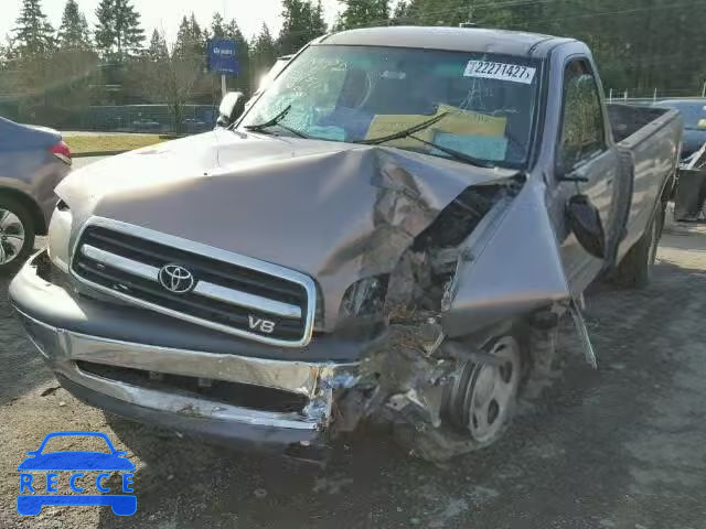 2002 TOYOTA TUNDRA SR5 5TBKT44122S326160 image 1